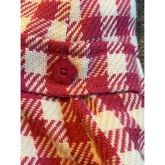 The Childrens Place Pink and White Shift Dress Houndstooth - Picture 3 of 5